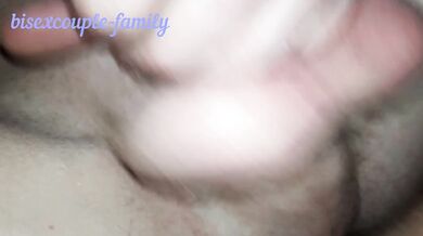 The meeting with a family friend was a success, Sperm flowed like a river