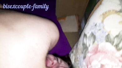 The meeting with a family friend was a success, Sperm flowed like a river