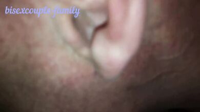 The meeting with a family friend was a success, Sperm flowed like a river