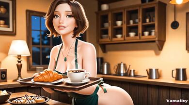Aunt Cass Swallows After Cafe Anal