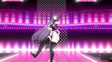 Wiggle Wiggle Strip Dance | Thicc Elf VTuber MMD