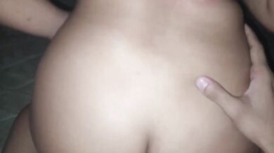 My BEST FRIEND SEDUCES me with her BIG ASS and MOANS LOUDLY with PLEASURE