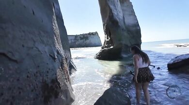 Shimmering Sands, A Breathtaking Waterfall And A Mind-Blowing Orgasm!