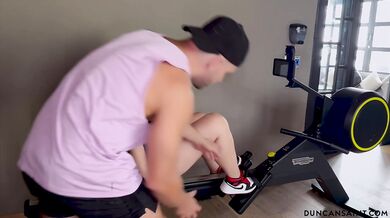 Hot gym couple finallly hook up - Marian Franco / Duncan Saint