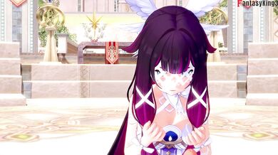 Columbina having sex | Genshin Impact | Full & POV on patreon: Fantasyking3