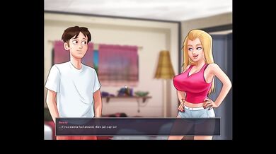 Summertime Saga Gameplay | Fucking Roxxy Hard and pulling hair Part 1