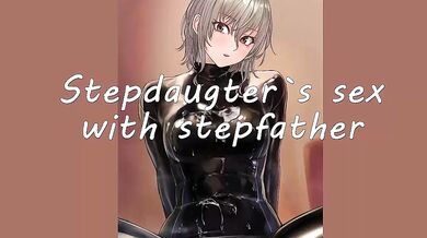Stepdaughter's sex with stepfather. ASMR. Whisper