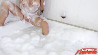 Luxury solo: Brazil’s hottest MILF playing with herself in the jacuzzi.