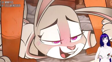 Judy Hopps gets her ass fucked hard by Nick