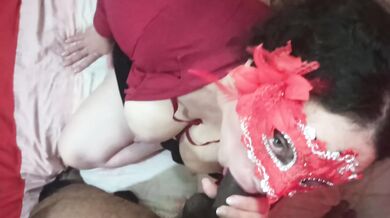 Amateur couple has real homemade sex, male oral, deep throat, delicious blowjob