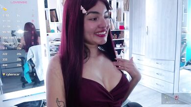 Latina curves… soft lips, pretty chest, and a little attitude. Careful… I like being stared at.
