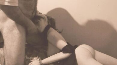 sucking girl doll student hard after class