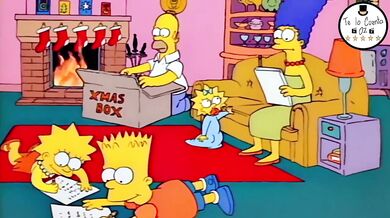 La First Christmas of The Simpsons | Oz Tells You