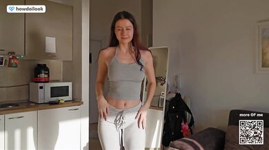 Sexy Booty Try on Haul - Fit Girl with Camel Toe