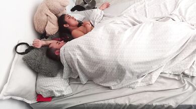 I'M MAKING A VIDEO WITH MY LOVER AND MY GIRLFRIEND HAVING SEX.