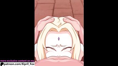 Tsunade Deep Throat Naruto Anime Hentai