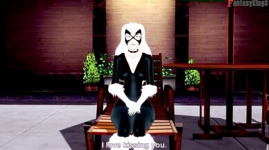 Felicia Hardy bikini blowjob (Black Cat) | Marvel Spider man | Full & POV on patreon: Fantasyking3
