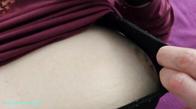 Big Soft Natural Tits - Touching, Titty Fuck and some Masturbation over the Tits