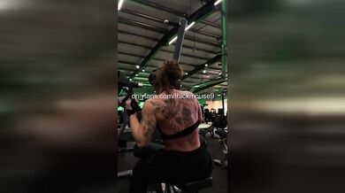 TikTok Live Gym Fail: 18yo Virgin Gangbanged by 5 Dicks BLOODY