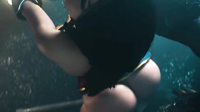 Wonderwoman gets Railed by Batman