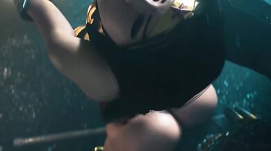 Wonderwoman gets Railed by Batman