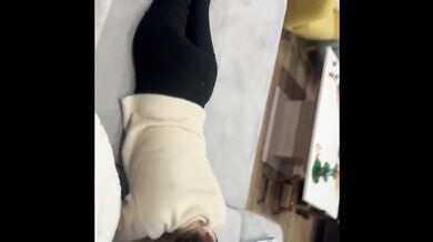 Amateur cum on clothes compilation