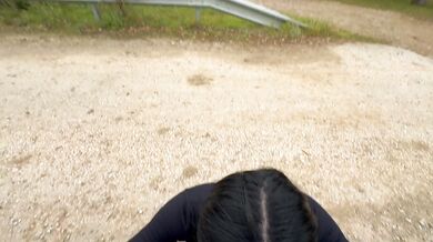 Cute Natural Ass Perfect for Doggy Style - outside and risky TonnyandMia