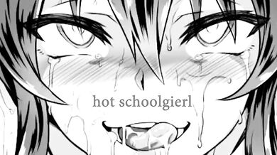 schoolgirls and one dick