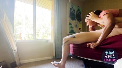 Petite 19yo Teen "Ebony" in her FIRST EVER PORN! True Amateur Hardcore Homemade Dominant Daddy Submissive Slut Age Gap Compilation