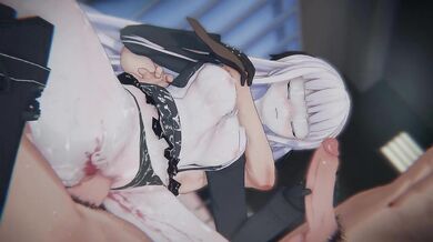 [Danganronpa] Kirigiri's "ULTIMATE INTERROGATION": Sandwich DP, Handjob & Pregnant (4K)