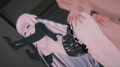 [Danganronpa] Kirigiri's "ULTIMATE INTERROGATION": Sandwich DP, Handjob & Pregnant (4K)