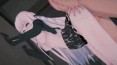 [Danganronpa] Kirigiri's "ULTIMATE INTERROGATION": Sandwich DP, Handjob & Pregnant (4K)