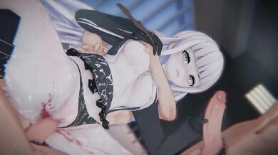 [Danganronpa] Kirigiri's "ULTIMATE INTERROGATION": Sandwich DP, Handjob & Pregnant (4K)