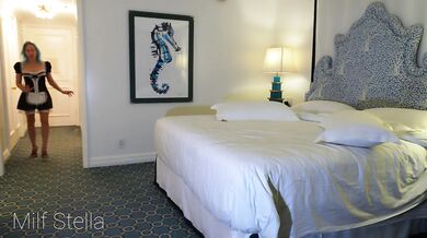 Housekeeping Maid Walked In On Me Naked - HOTEL 69 E04 - MILF STELLA FREE VIDEO
