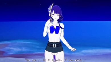 RAIDEN SHOGUN (GENSHIN IMPACT) OFFICE SUIT KOIKATSU SUNSHINE [SMOOYH ANIMATION]