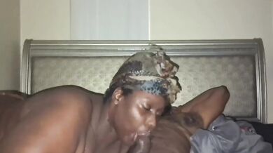 BIG TITTY BBW SUCKING BEFORE GORILLA PUNCHER STARTS HUNCHING!!!!!!!!!!!