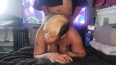 THICK CHICAGO THOT GETS ASSFUCKED WITH A STRAPON