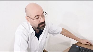 Fanny being examined by a sleazy gynecologist!