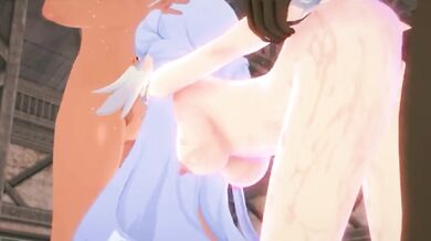 Honkai Star Rail - Robin Intense Sex (Gangbang) 3D Hentai Animation