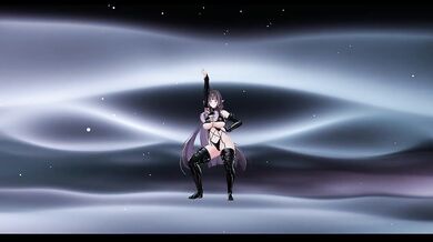 Pop Strip Dance | Elf VTuber MMD