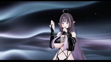 Pop Strip Dance | Elf VTuber MMD