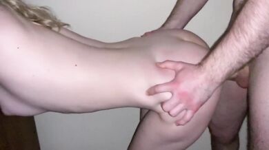 I'm fucking my girlfriend's friend, I finally put her in doggy style)