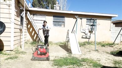 Grass never looked so good_ Watch our first-ever lawn cutting video!