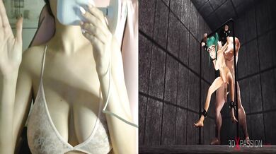 Shy japanese college girl in glasses gets fucked- Hentai Reaction