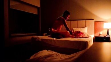 Sex in hotel on vacation with Daddy