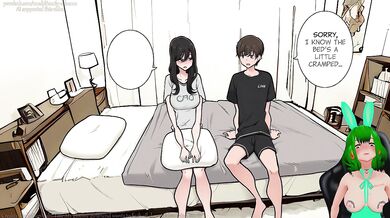A young couple fucking all day long