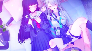 Lynae gets fucked while her best friend watches - Wuthering waves