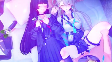 Lynae gets fucked while her best friend watches - Wuthering waves