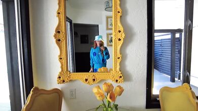 Tiny Redhead Explores Palm Springs