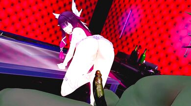 Columbina x Hilichurl hard fuck - Genshin Impact